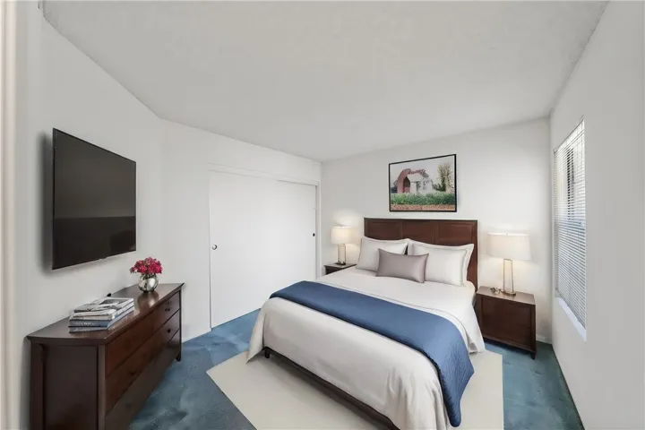 Bedroom 1 virtually staged