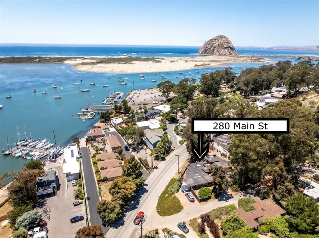 Investment property just a stones throw away from the water and iconic Morro Rock. 280 Main Street, 4 bedrooms, 2 1/2 bath on a huge 8,200 sq. ft. corner lot. Main and Cypress