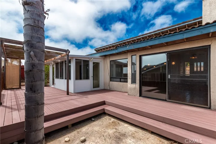 backyard deck