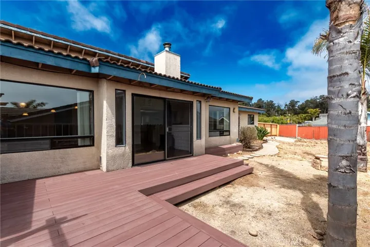 backyard deck