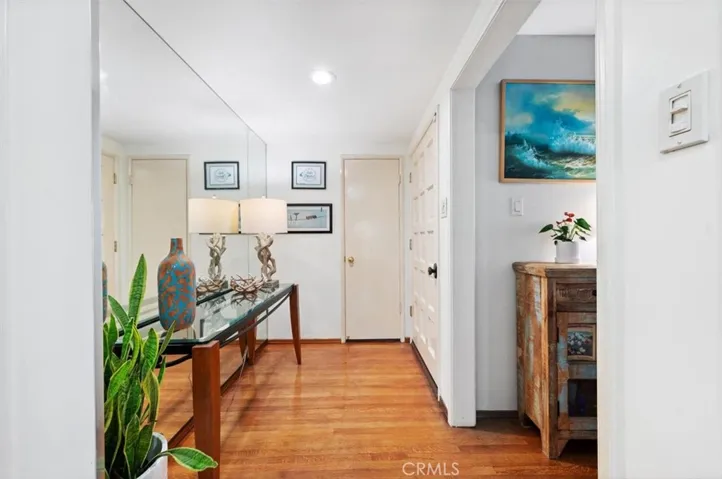 Entry with deep closet.