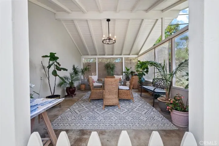 14 x 20 covered patio makes a great outdoor room with plenty of shade.