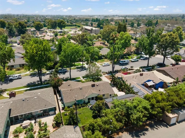 Looking at the back yard from above.