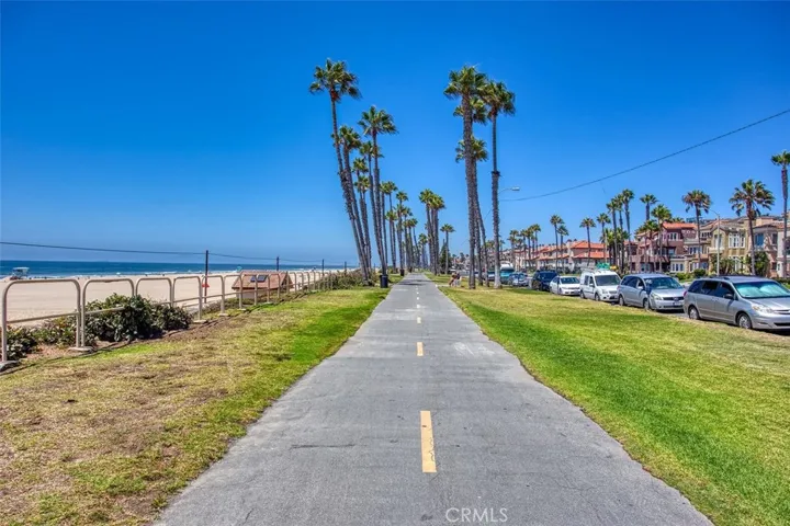 Walk, jog, bike or skate along the beach front path.