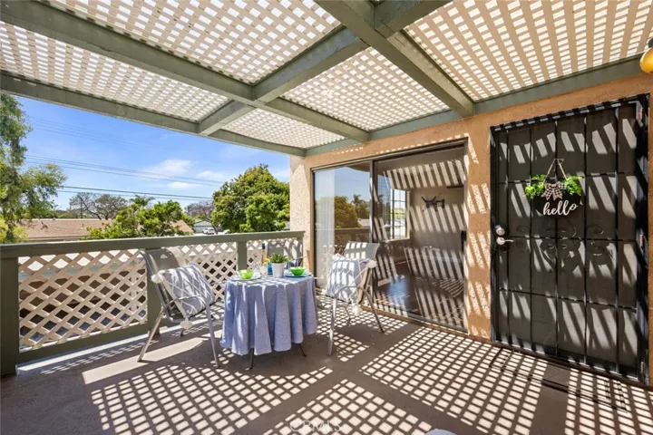 Enjoy a cup of coffee in the morning or a glass of wine here at night.