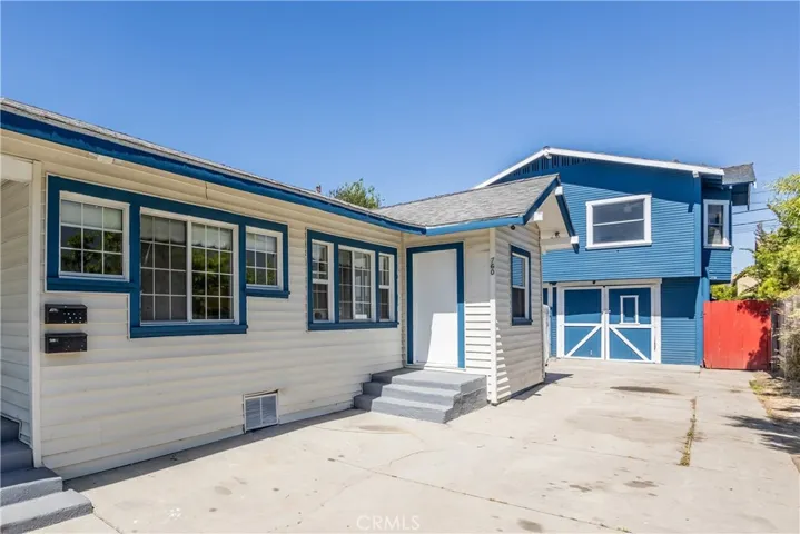 Primary house driveway