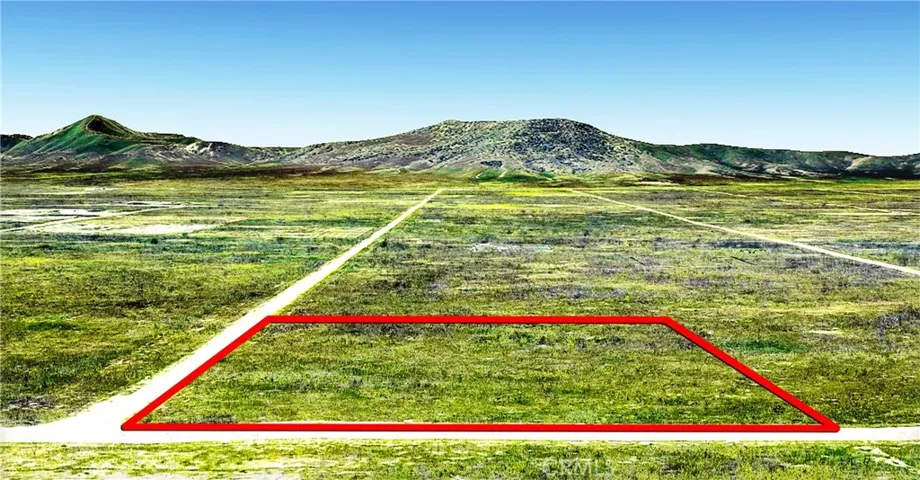 Drone showing corner lot Facing South