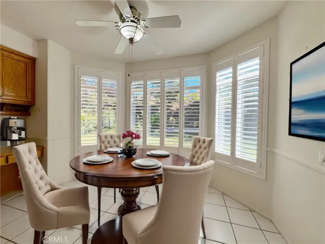 Dining area in the kitchen. Virtually Staged