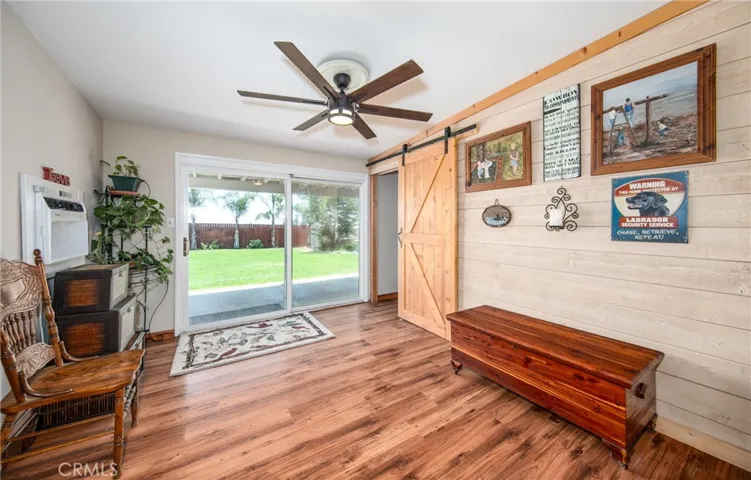 Family room of dining area