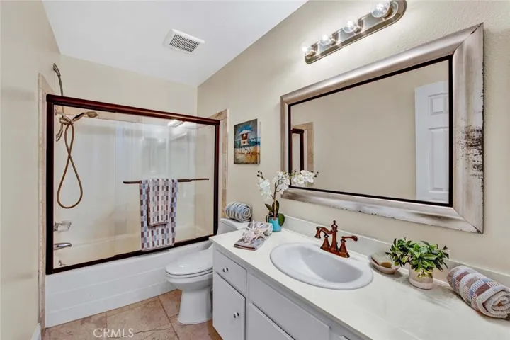 Guest Bathroom has Tub/Shower Combo