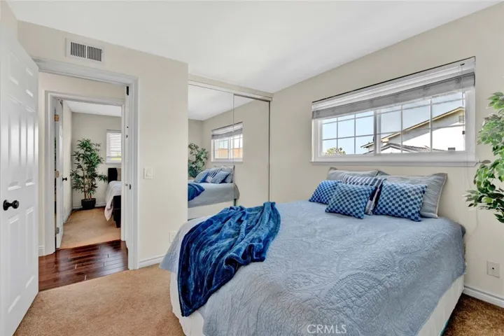 Bedroom #4 has Mirrored Closet