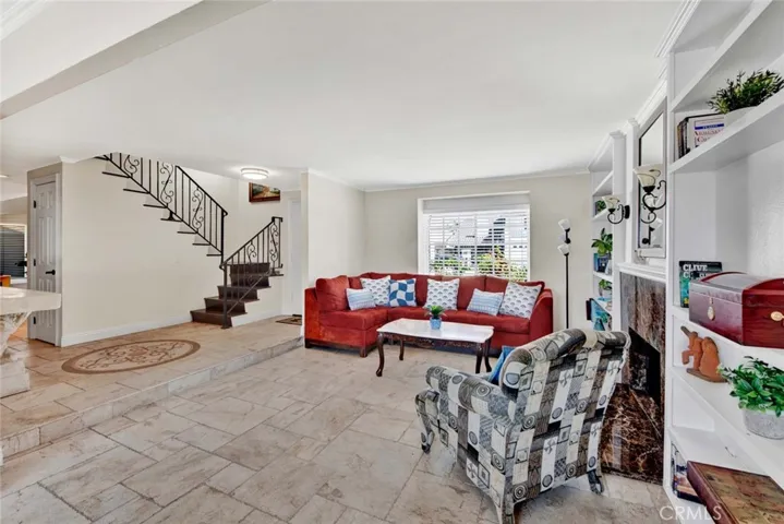 Elegant and Spacious Formal Living Room and Foyer