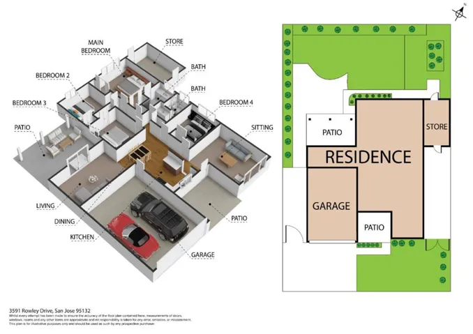 3591 Rowley Drive, San Jose, California 95132