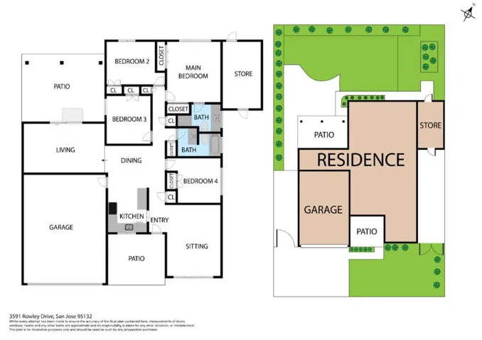 3591 Rowley Drive, San Jose, California 95132