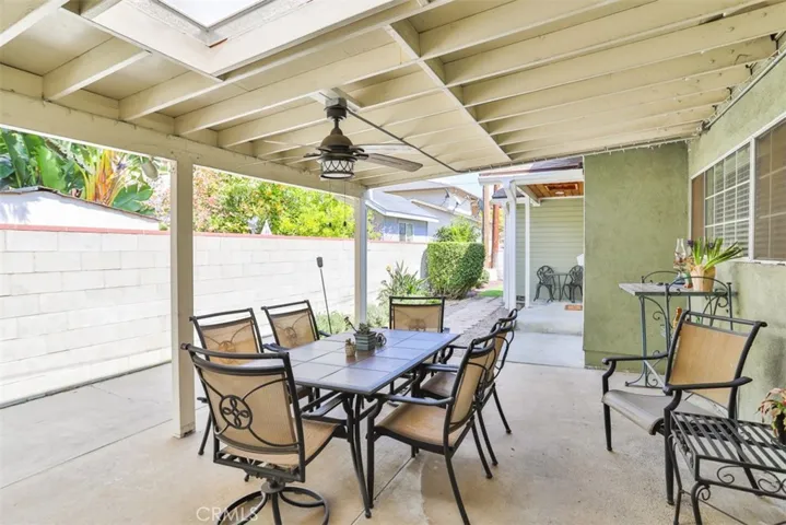 Backyard - Covered Patio