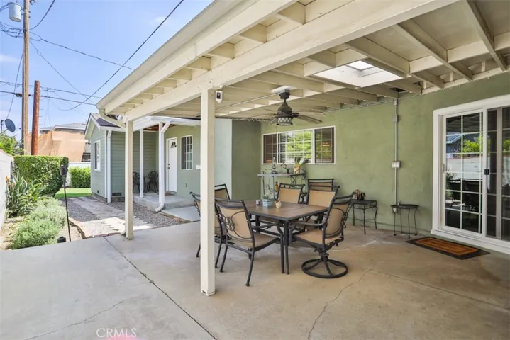Backyard - Covered Patio