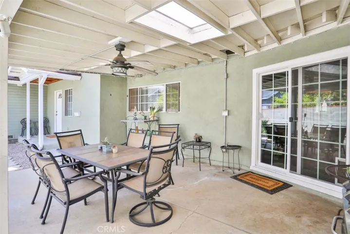 Backyard - Covered Patio
