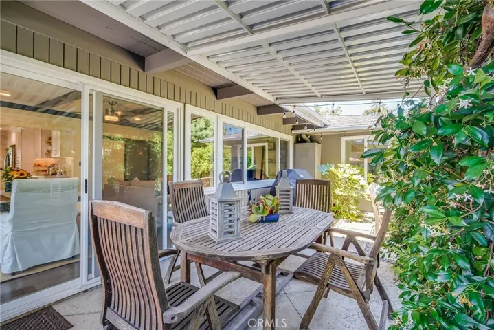 2nd patio in backyard