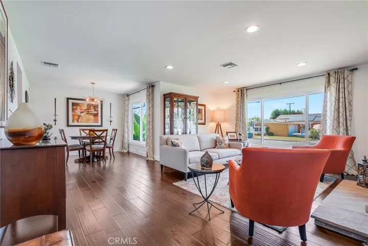 Living Room to dining room