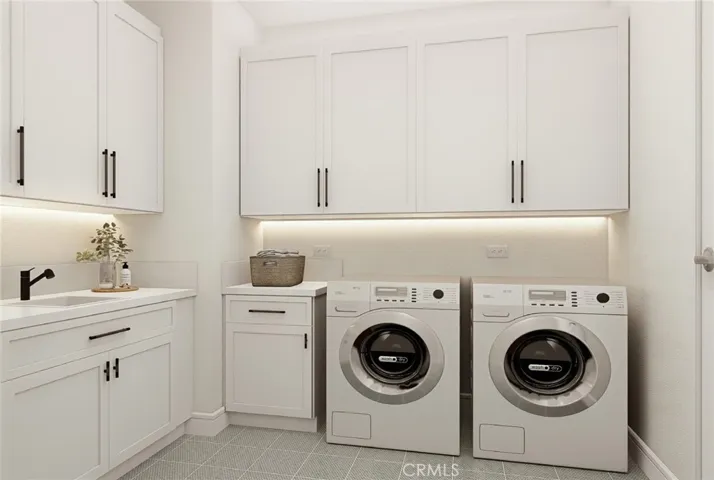 Laundry room Rendering
