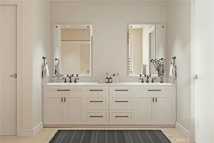 Master bathroom Rendering