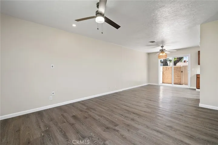 Family room before virtual staging!