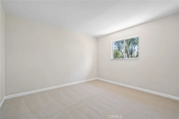The owner's suite before virtually staging!