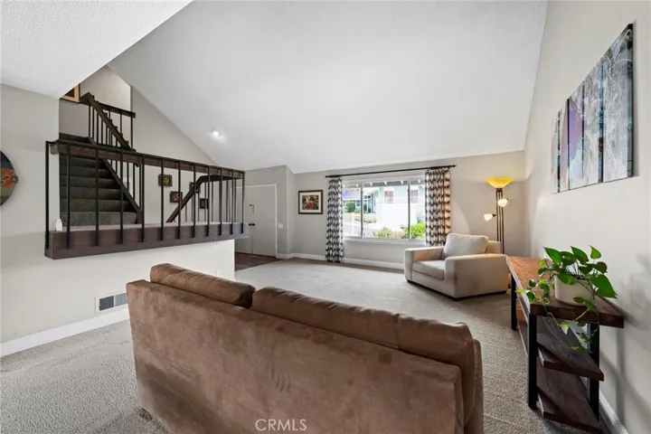 Living area access to stairway