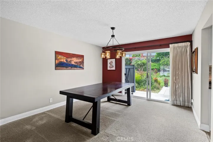 Dining Area access to backyard