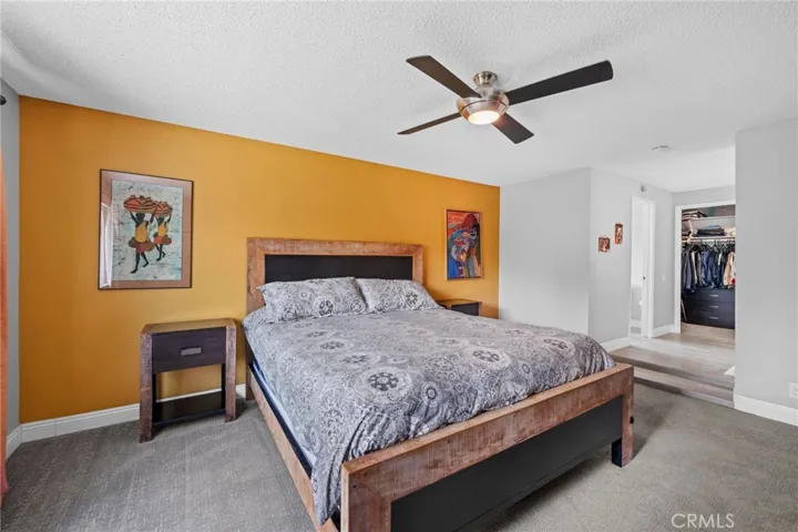 Primary Bedroom open to Primary bathroom