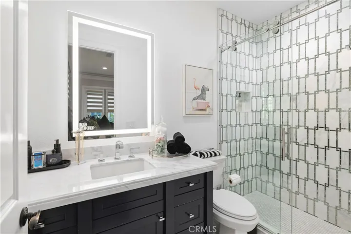 En suite bathroom to bedroom 2