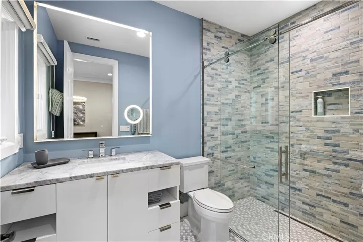 En suite bathroom to bedroom 4