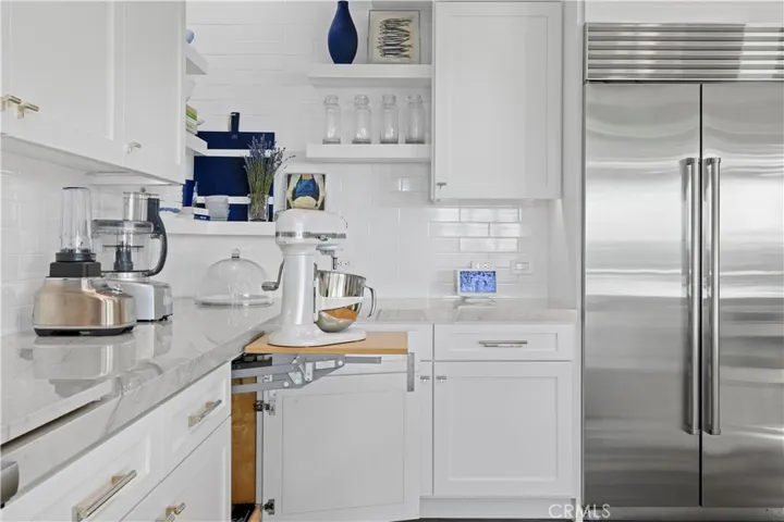Custom pull outs with working space