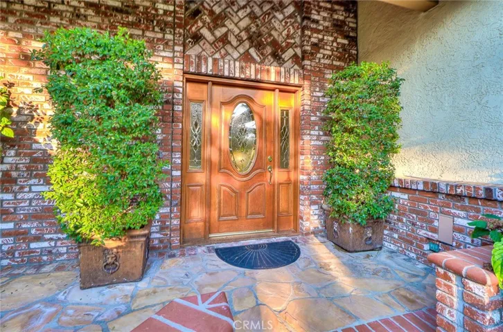 Custom front door Impressive entry way
