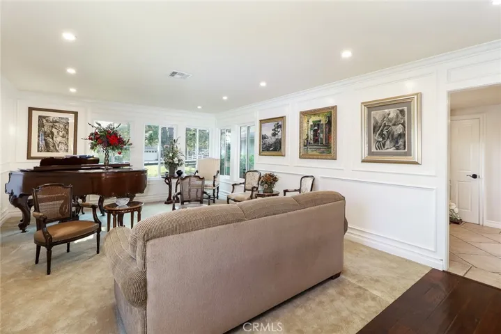 Bright living room