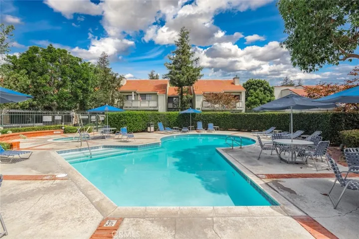 HOA pool area