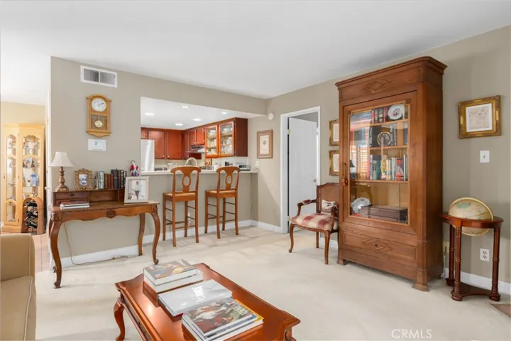 Spacious living room