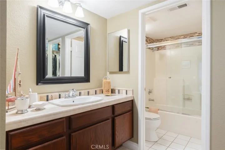 Updated primary bathroom