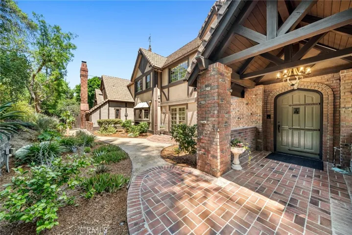 Front Door & Garden Path