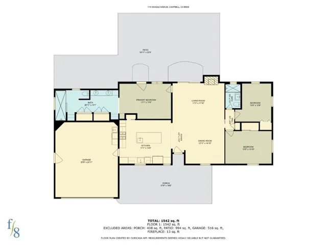 1110 Shadle Avenue, Campbell, California 95008