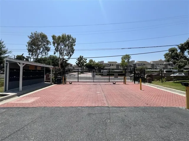 GATED SECURITY FENCE