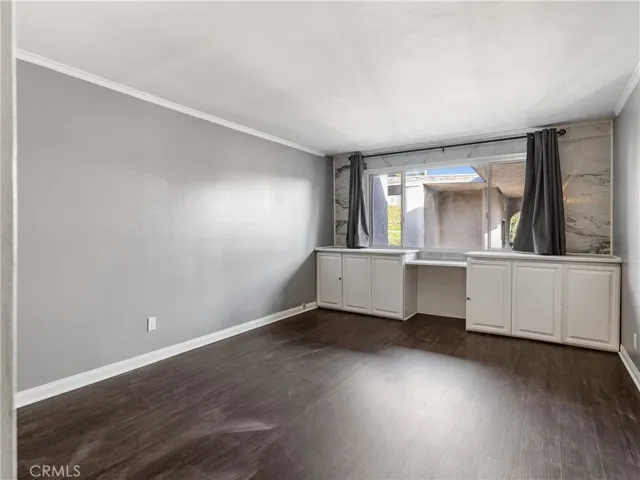 Primary Bedroom with Built in Office Space