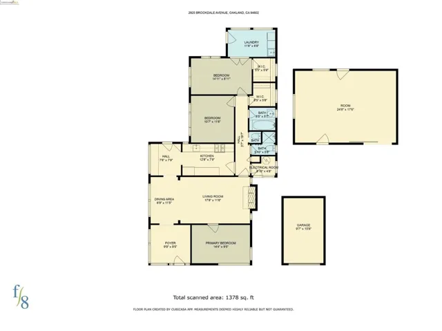 2925 Brookdale Ave, Oakland, California 94602