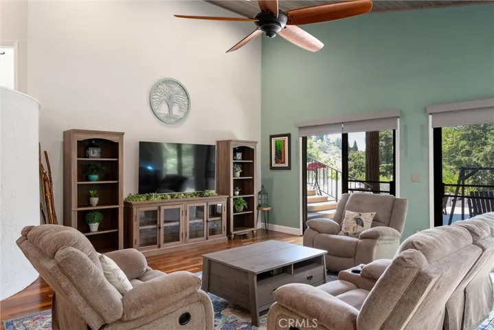 Living room to deck