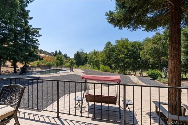 Pool in the distance