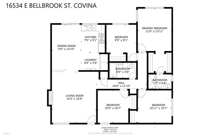 16534 E Bellbrook Street, Covina, California 91722