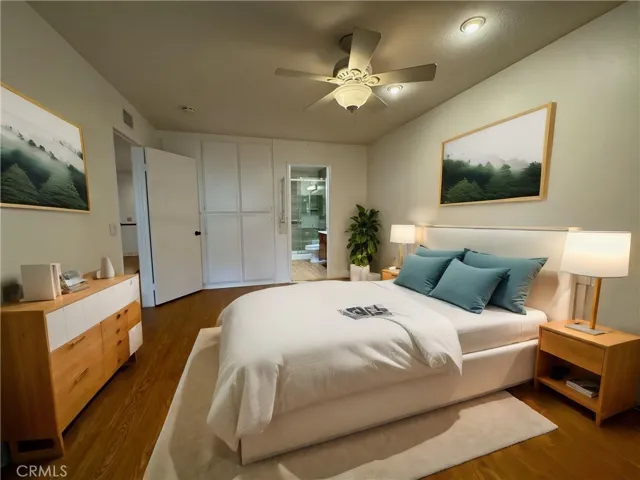 Virtually staged --Lease Now - 2 bedroom, 2 baths, 1 car attached garage. Upstairs unit with balcony.  Refrigerator, Washer & Dryer included