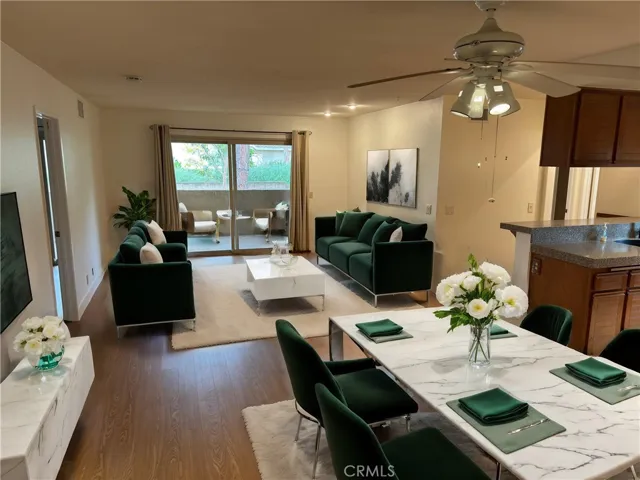 Virtually staged --Lease Now - 2 bedroom, 2 baths, 1 car attached garage. Upstairs unit with balcony.  Refrigerator, Washer & Dryer included