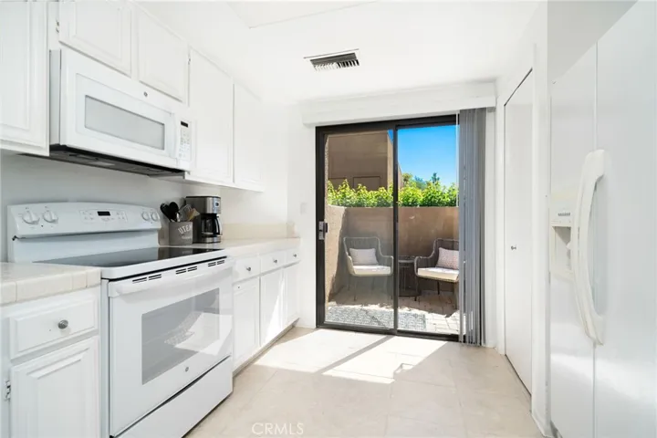 Slider to an outdoor patio