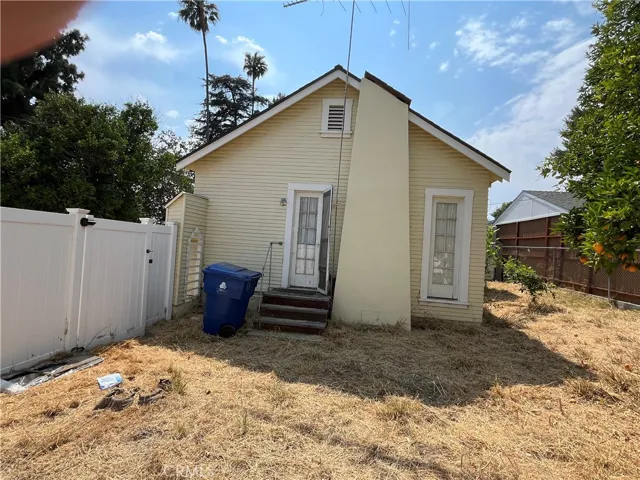 side and rear yard